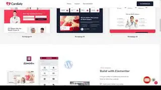 Cardioly - Cardiologist and Medical WordPress theme center doctor Easy Create Website