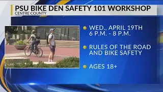 Penn State to hold free bicycle safety workshop