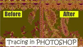How to Sharp and Enlarge image in Photoshop Textile Design || SaQib Designer