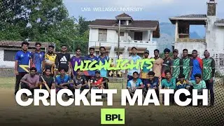 BPL HIGHLIGHT- UVA WELLASSA UNIVERSITY OF SRILANKA   - YASO'S FOOTPRINT #uvawellassauniversity