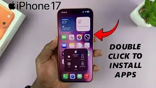 Как устанавливать приложения двойным нажатием боковой кнопки вместо Assistive Touch на iPhone 17/...