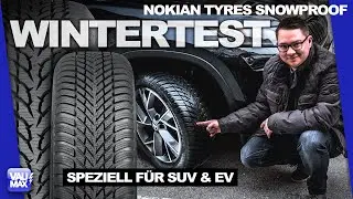 Inventor of the winter tire &ndash; Nokian Tyres Snowproof in the test / review / VauMaxTV