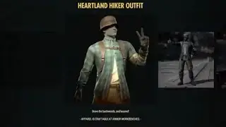 Fallout 76 Heartland Hiker Outfit Review - Free Fallout 1st Item For July 2024