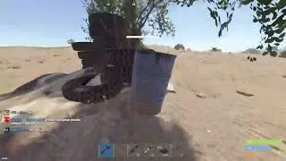 Rust Setting Up Turrets.