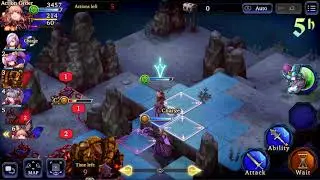 【WOTV FFBE】Lv 99 Golem Raid - Solo Manual - Triple Light Magic/Holy Team + Elsirelle as L Bonus unit