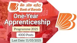 Bank of Baroda (BOB) Apprenticeship Programme 2025 - Stipend - Eligibility - Selection Process