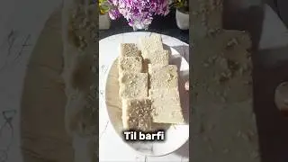 Til Gud Mungfali ki Barfi | Sesame Jaggery Peanut Barfi | तिल गुड़ मूंगफली की बर्फी #tilchikki