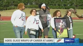 Aqeel Glass wraps up record setting career at Alabama A&M