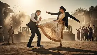 🔥 DM Riya Singh vs Minister | Bulldozer Action Scene | Powerful Indian Woman Story . #motivation