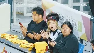 191010 TWICE(트와이스) LG 응원하는 다현(DAHYUN) 4K fancam