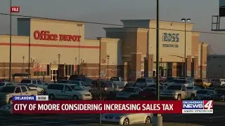 City of Moore considering increasing sales tax