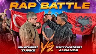 BLONDER T&Uuml;RKE vs SCHWARZER ALBANER (Rapbattle) Big Difference  🔥 🔥 🔥