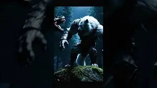 Epic White Werewolf vs Giant Serpent | 3D Cinematic Action | Part 1