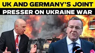 LIVE | UK and German Defence Ministers Hold Joint Press Briefing | Russia-Ukraine War | Europe