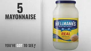 Top 10 Mayonnaise [2018]: Hellmann's Real Mayonnaise, 800 g