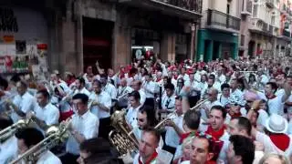 Riau riau. San Fermin 2016