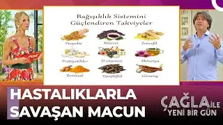 Virüslere Karşı Zerdeçallı Ayurvedik Macun - Çağla İle Yeni Bir Gün 663. Bölüm