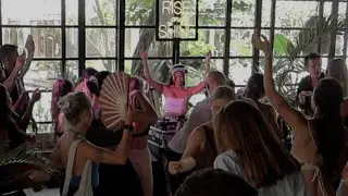 morning coffee rave live set at Bali cafe