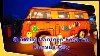 GloWild Lantern Festival 2025 at Kansas City Zoo & Aquarium | Time Traveler Theme Walkthrough