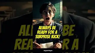 Always Be Ready For A Surprise Kick! #jokes #funny #laugh #giggles #humor #hilarious #punchline
