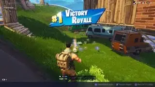 An unexpected trickshot with Scar in fortnite