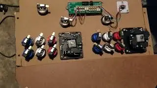 Arcade1up Big Blue control panel buttons and joysticks upgrade!
