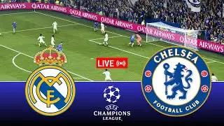 LIVE Chelsea vs Real Madrid | UEFA Champions League 25/26 Full Match &ndash; Video Game Simulation