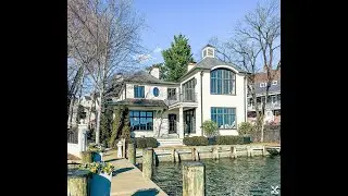 $5.89M 1 Shipwright Harbour | Luxury Home in Downtown Annapolis with Private Deep-Water Piers!