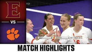 Elon vs. Clemson Match Highlights | 2025 ACC Volleyball
