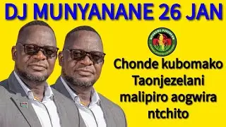 DJ MUNYANANE 26 JAN 2026 KUPEMPHA KUTI MALIPIRO AKWELE #bonkalindo #comradentanyiwa #limpopofm 