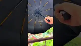 ☔️ Windproof, UV Protection & Auto Open! #umbrella #rainydayessentials #sunprotection