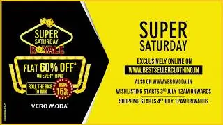 Get FLAT 60% OFF* Super Saturday Royale | VERO MODA India