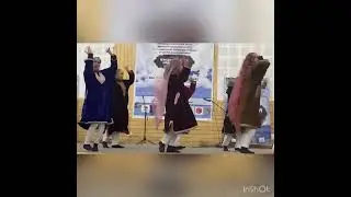 Students performing at Govt Degree College Shopian on eve of Jeshni-E-Kashmir