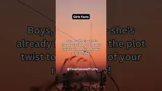 Girls' brains process emotions... | Girl Facts  👩&zwj;🦰 🧠 #girlfacts #girlsfacts #shorts #subcribe