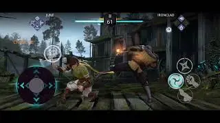 Shadow Fight 3 -June vs Ironclad (June's adventure: Know your enemy)