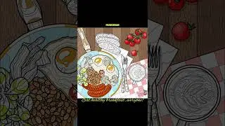 Let's eat good food. 😋 HAPPY COLOR #game #coloring #happycolor