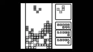 Adjustris (Game Boy). Set 4. Score: 384. Lines: 3. Level: 1.