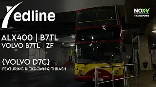 {2000s Classic!} Volvo B7TL ALX400 | V112 LGC, Featuring Downshifts, Kickdown & Thrash, Euro 2