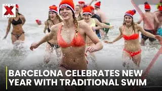 Hundreds Brave Cold Waters in Barcelona&rsquo;s Traditional New Year Swim | NewsX World