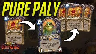 Pure Paladin is Surprisingly Good! | Savjz Hearthstone