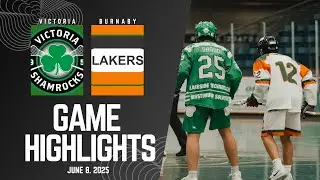 Burnaby Jr Lakers vs Victoria Jr Shamrocks | BCJALL | Highlights - June 8, 2025