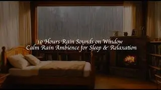 10 Hour Rainfall for Sleep, Study & Relax &mdash; Soothing Rain Ambience