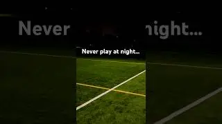 Never play at night&hellip; #soccer #futbol #horror