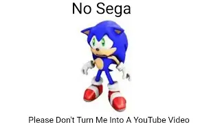 No Sega please don&rsquo;t turn me into classic sonic (SONIC MEME)