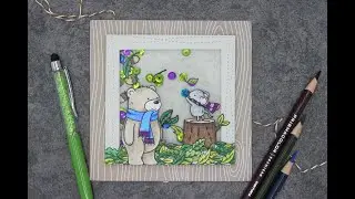 Autumn Shaker Card - Color Throwdown #609