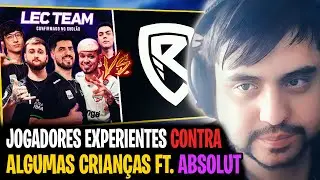 SCRIM LEC TEAM vs RISE | TODOS OS JOGOS | FT. @absolutlol1