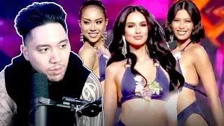 Top 16 Swimsuit Competition with Sam Concepcion | Miss Universe Philippines 2022 REACTION