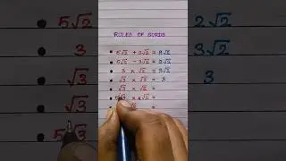 Rules Of Surds | Learn Maths | Graze Education