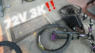 BUILDING MY HYDRO DIPPED FRAME INTO A SURRON KILLER (TOO FAST‼️)