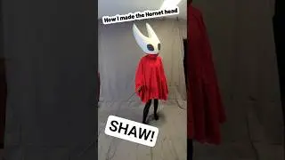 Как я сделал голову Хорнет для косплея #hollowknight #hollowknightsilksong